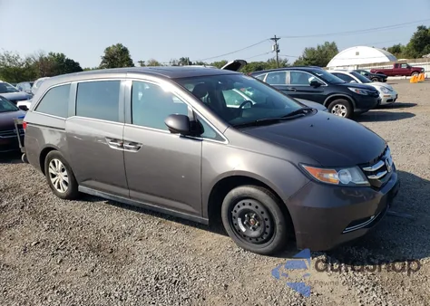 2016 Honda Odyssey Exl z USA, uszkodzony, nr VIN 5FNRL5H66GB123026